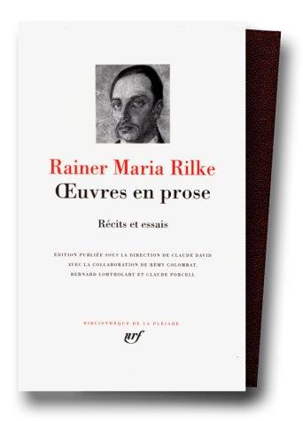 Rainer Maria Rilke: Rainer Maria Rilke  (Hardcover, French language, Gallimard)