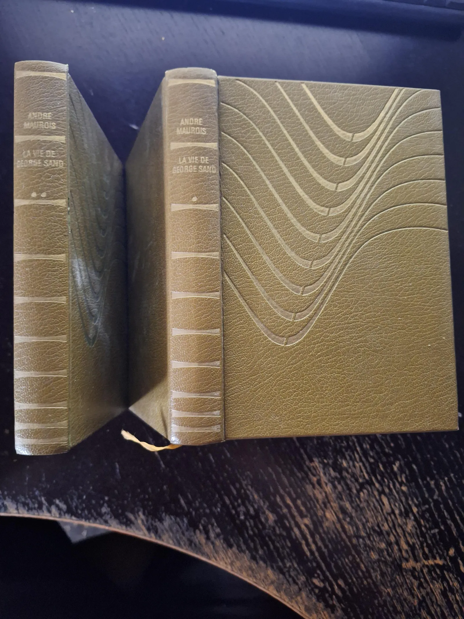 André Maurois: Lélia ou la vie de George Sand en 2 volumes (French language, 1971, Hachette)
