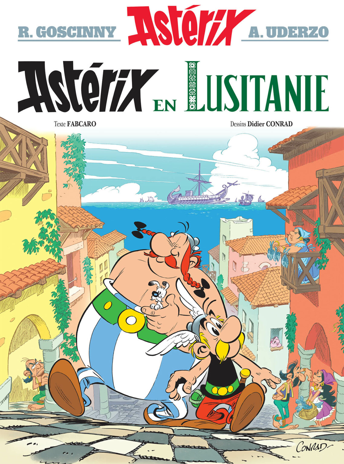 Fabcaro, Didier Conrad, Thierry Mébarki: Astérix en Lusitanie (Hardcover, french language, Hachette Livre)