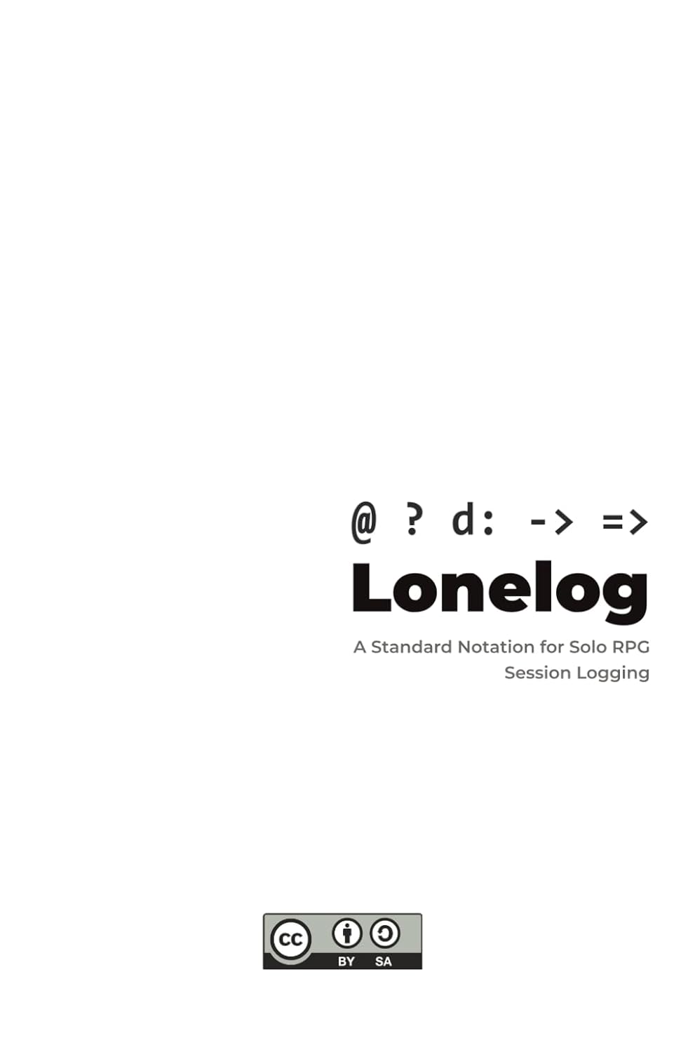 Roberto Bisceglie: Lonelog