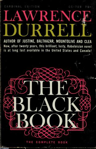 Lawrence Durrell: Black Book (1963, Plume)