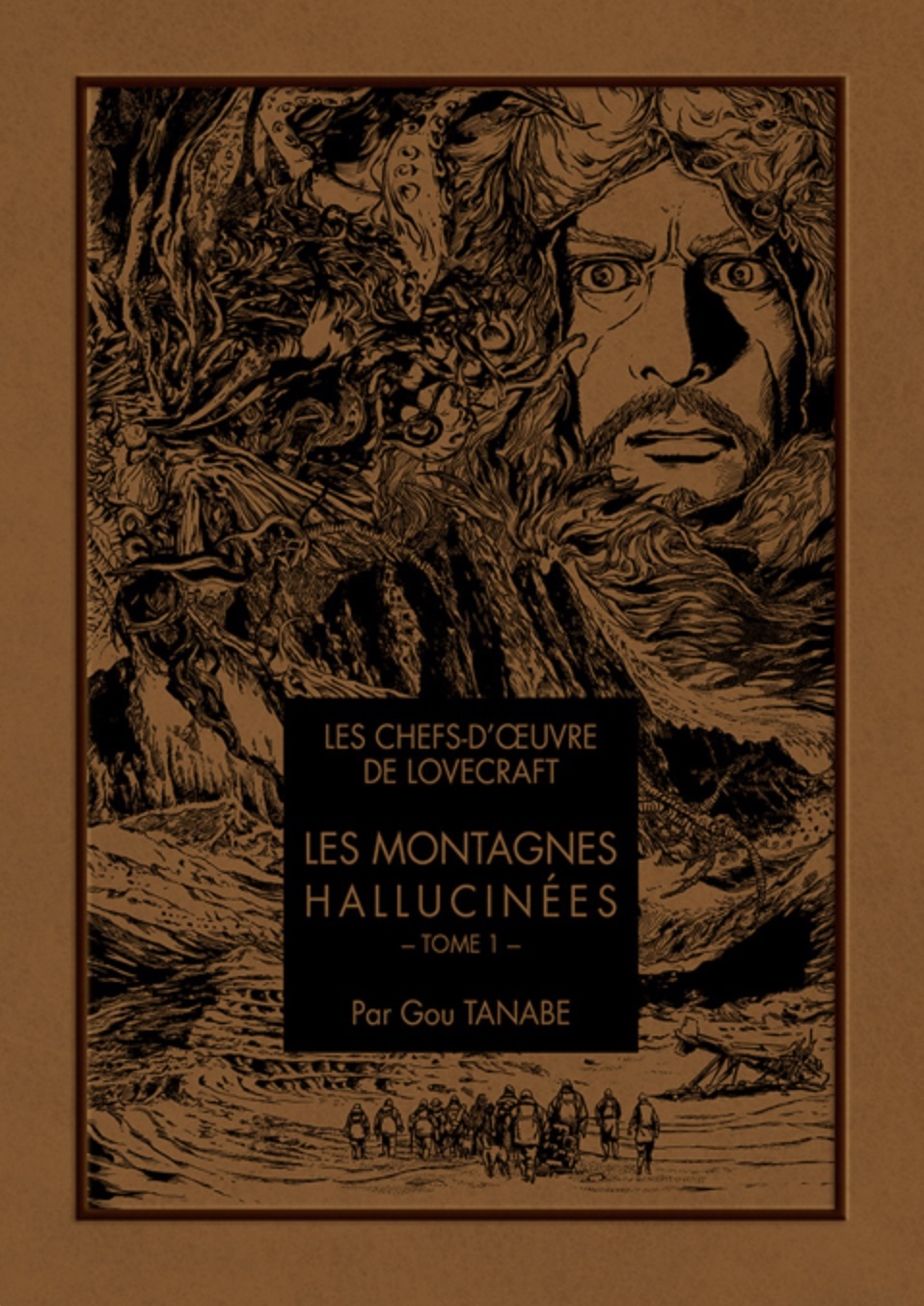 Gou Tanabe, Howard Phillips Lovecraft: Les montagnes hallucinées Tome 1 (GraphicNovel, Français language, Ki-oon)